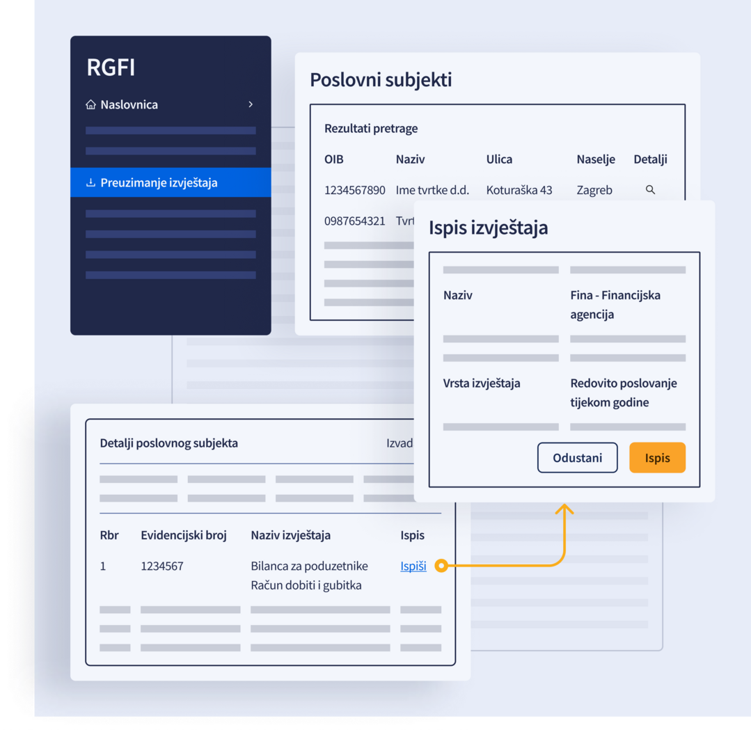 Data acquisition and submitted documentation retrieval