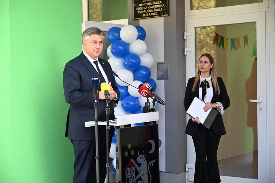 Otvorenje škole u Dubrancu
