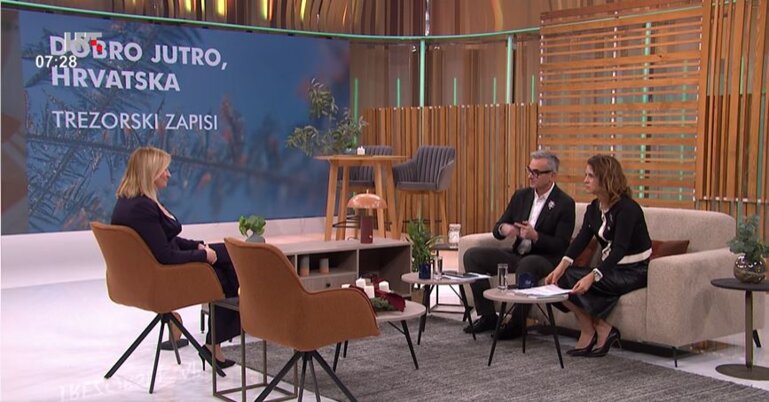 Savjetnica Uprave Gordana Soldo gostovala u Dobro jutro, Hrvatska na temu trezorskih zapisa