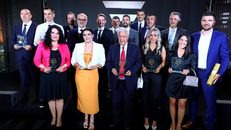 Fina 15. put dodijelila Zlatnu bilancu najboljim hrvatskim tvrtkama