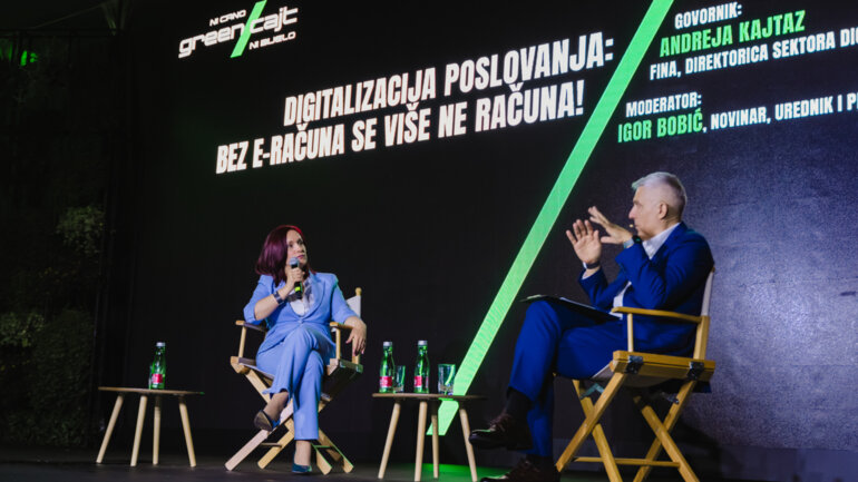 "Bez e-Računa se više ne računa": Andreja Kajtaz na Greencajt festivalu o nadolazećim promjenama od 1.1.2026.